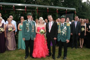 Schützenfestmontag Königspaar Lammers 2015
